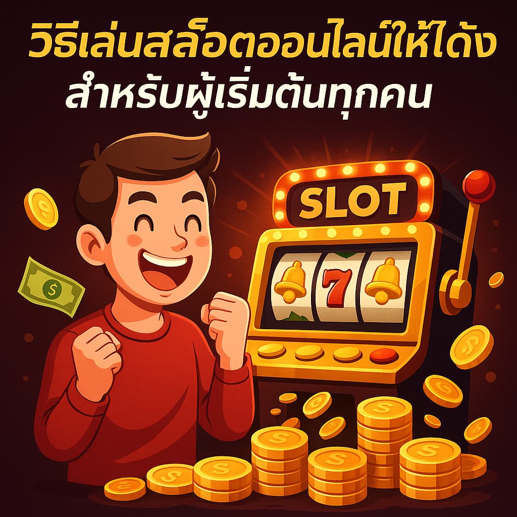 วิธีเล่นสล็อตออนไลน์ให้ได้เงิน สำหรับผู้เริ่มต้นทุกคน